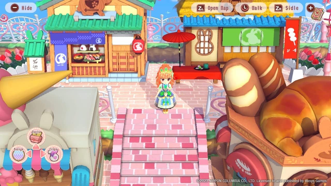 Île du jardin magique de la jolie princesse Île du jardin magique de la jolie princesse